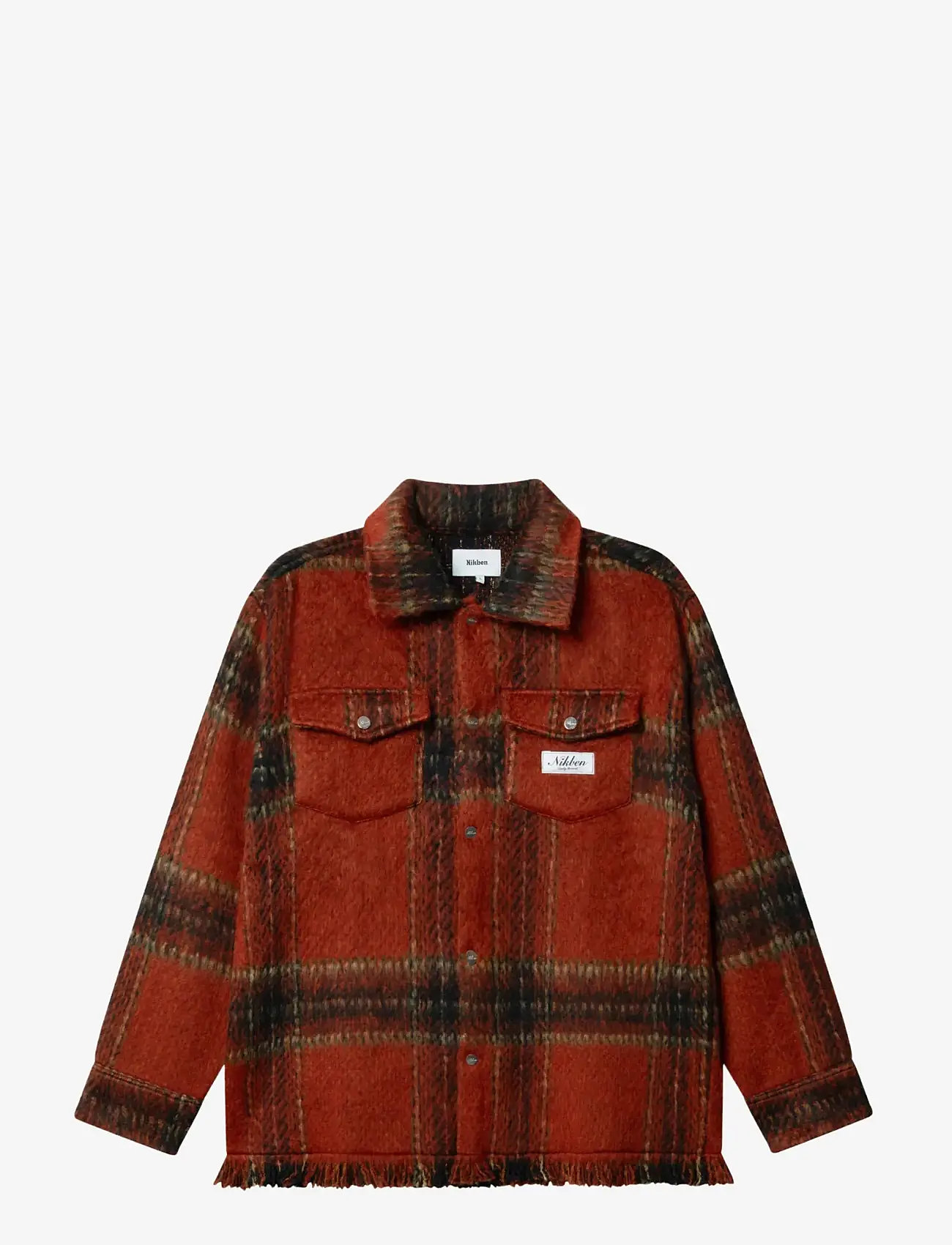 Nikben - AELINDIO SHIRT - autumn clothing - autumn red - 0