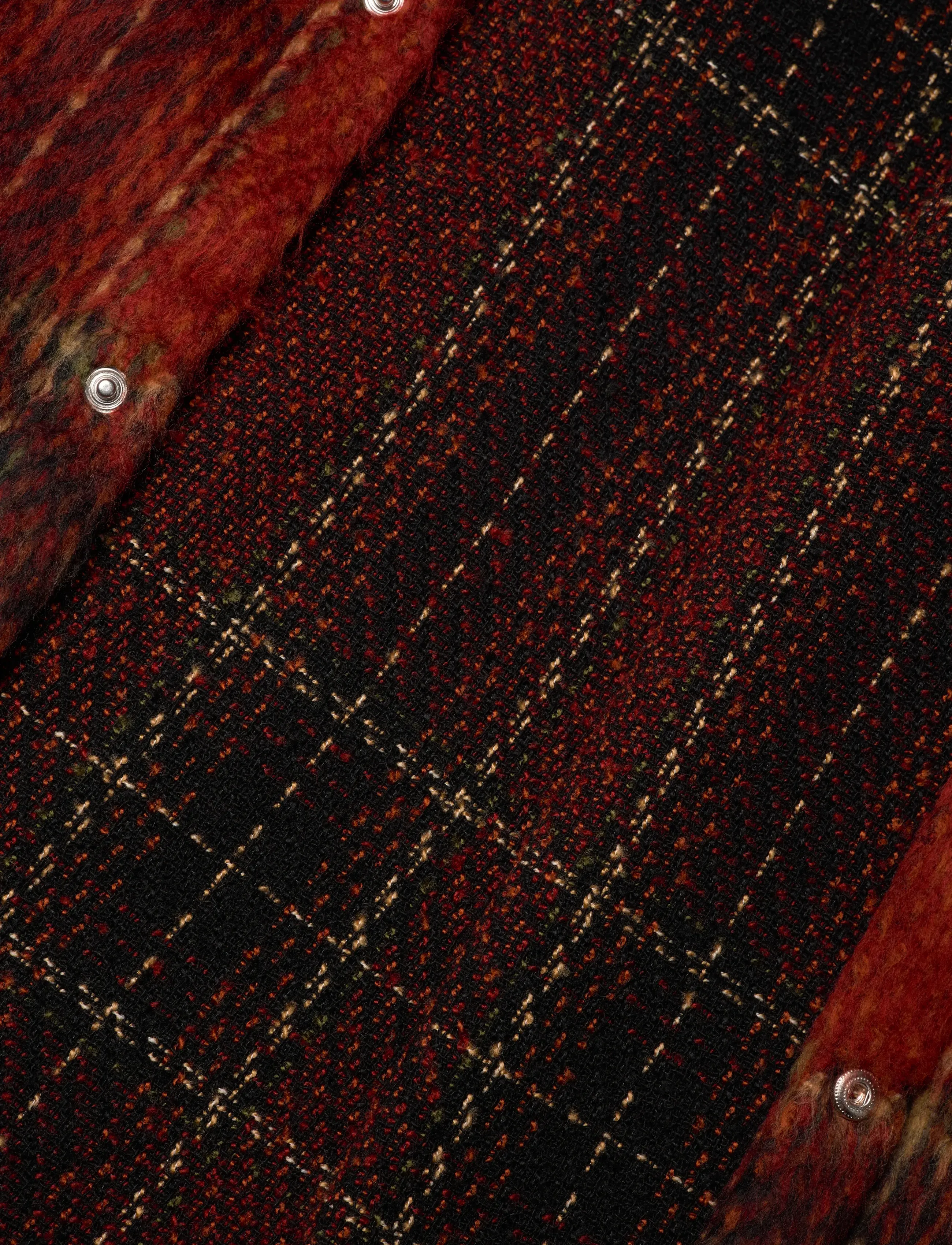 Nikben - AELINDIO SHIRT - overshirts - autumn red - 3