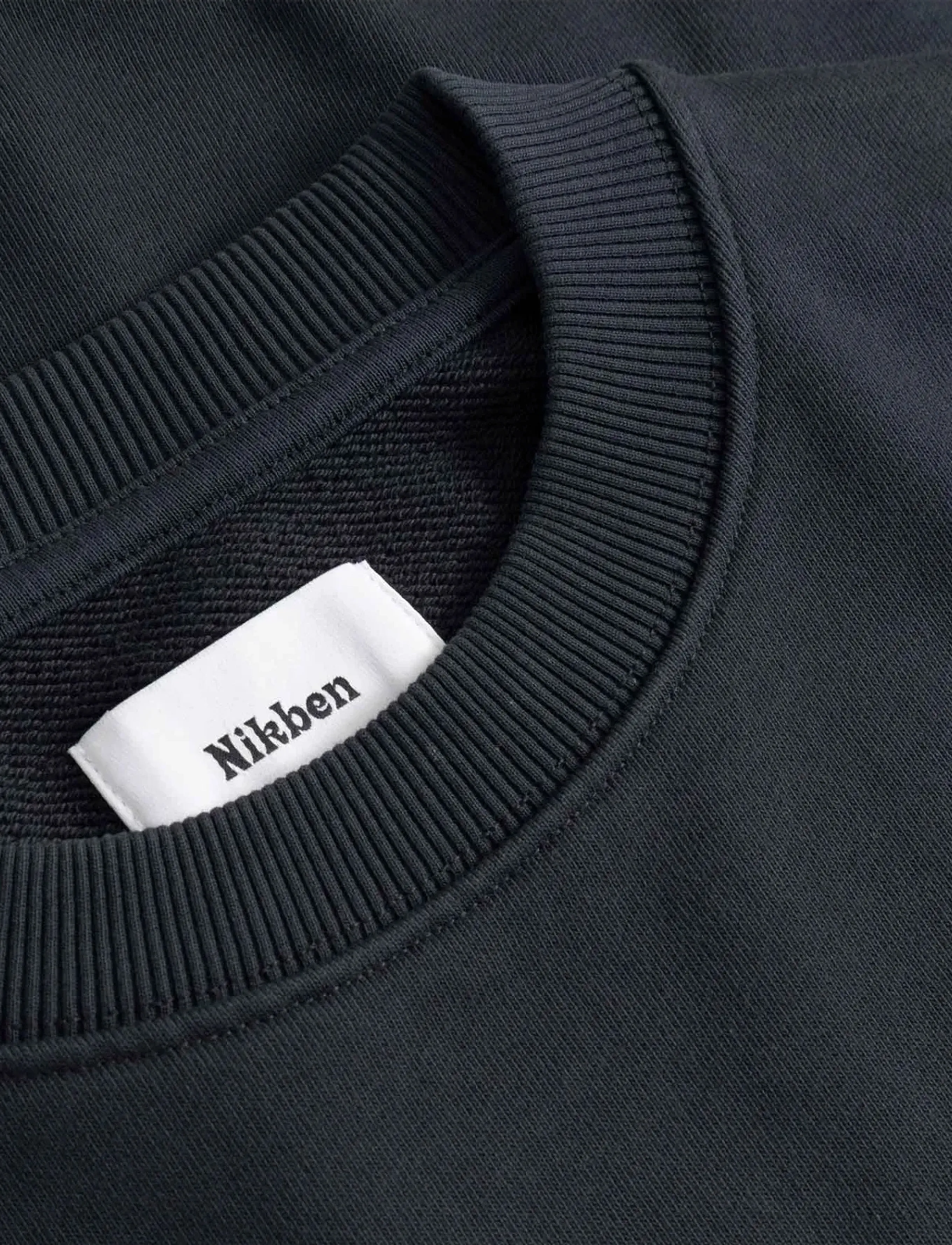 Nikben - COCHE CREW - sweatshirts - vintage black - 4