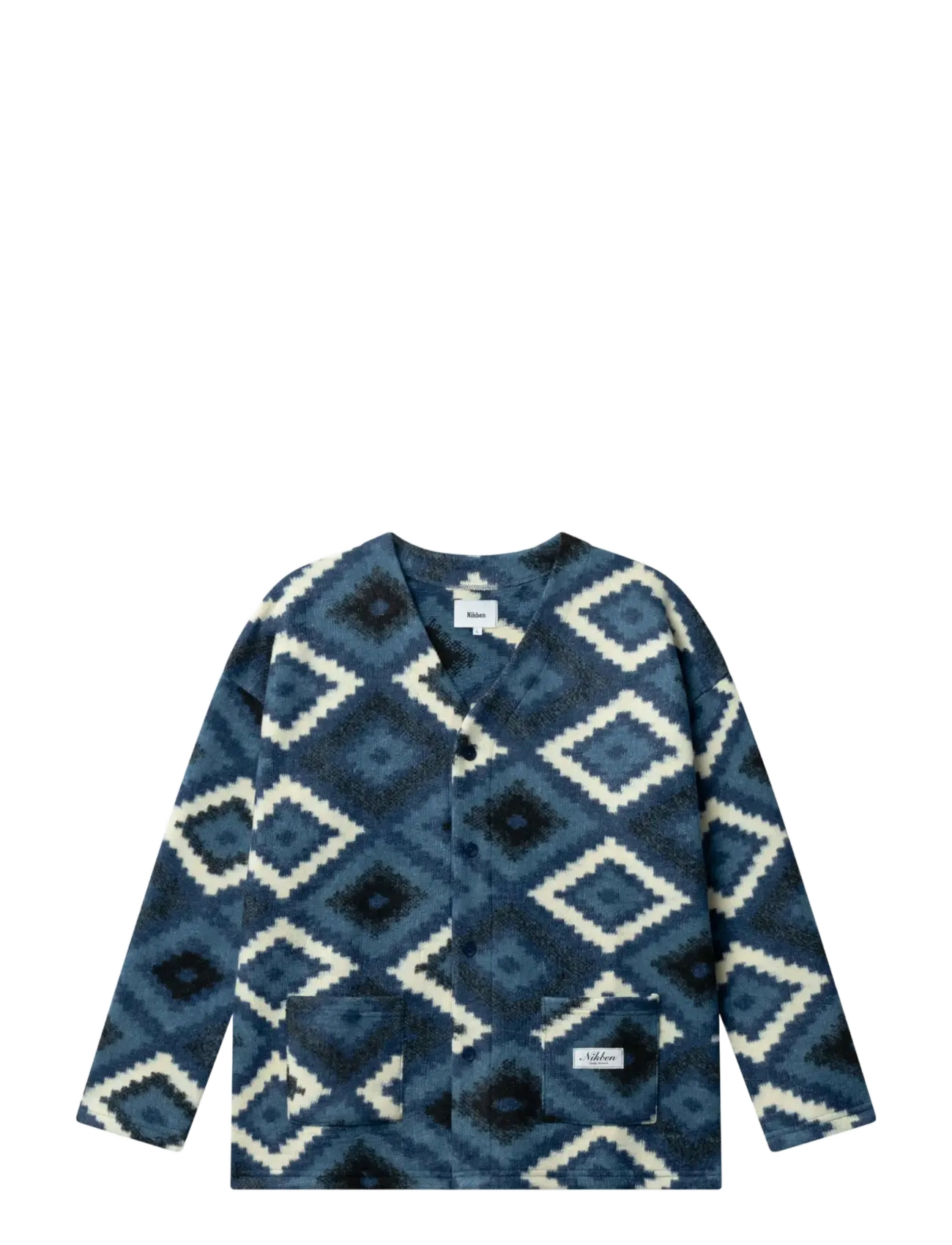 Nikben Cardi Comanche, M, Blue, Strik > Cardigans, Herre