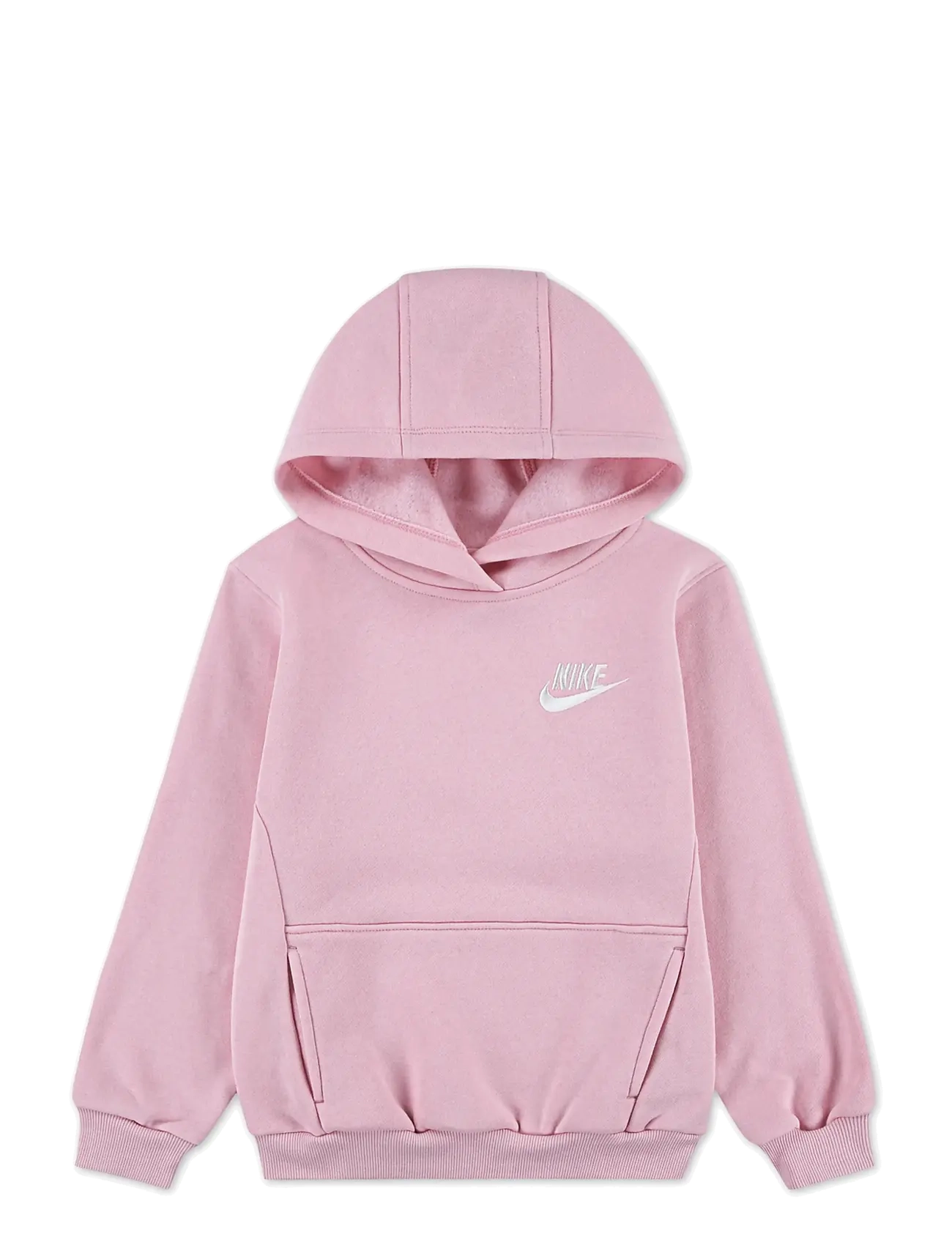 Nike NKN N NSW CLUB FLEECE LBR PO - Kleidung - MEDIUM SOFT PINK / pink/rose