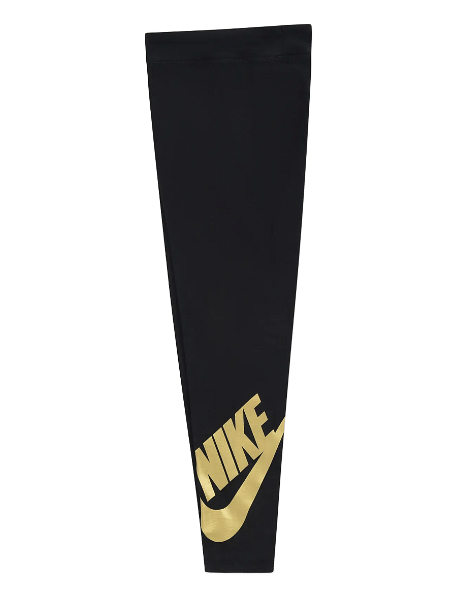 Nike - NIKE CLUB HIGH RISE LEGGING - leggings - black - 3