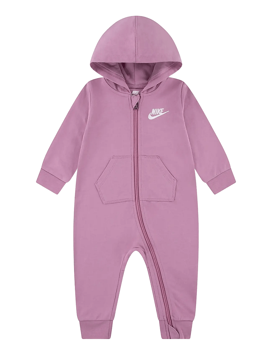 Nike - NKN BABY FRENCH TERRY COVERALL - pikkade varrukatega - magic flamingo - 0