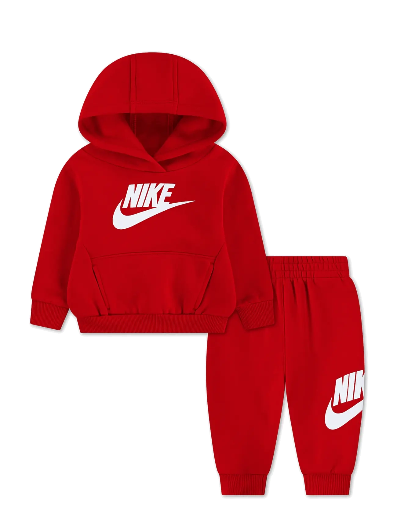 Nike NKN CLUB FLEECE SET - Kleidung - UNIVERSITY RED / red