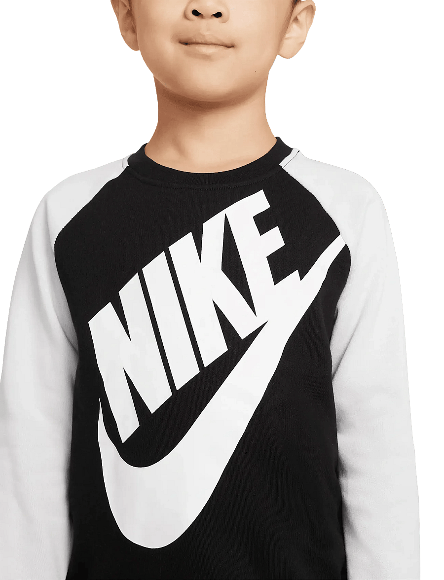 Nike - NKN OVERSIZED FUTURA CREW SET - dressikomplektid - black - 4