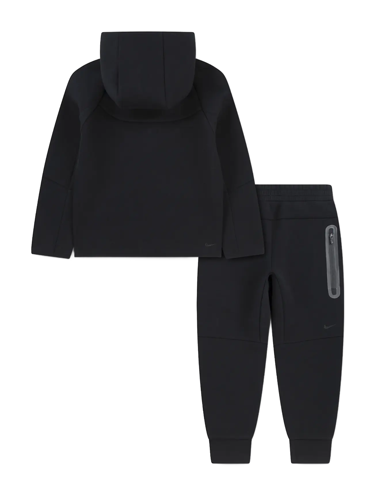 Nike - NKN N NSW TECH FLEECE FZ SET - sportanzüge - black - 2