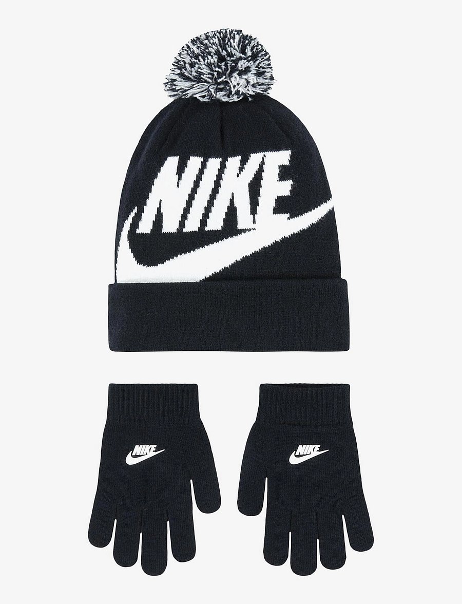 Nike - NIKE BEANIE SETS - winter-accessoire-set - black - 1