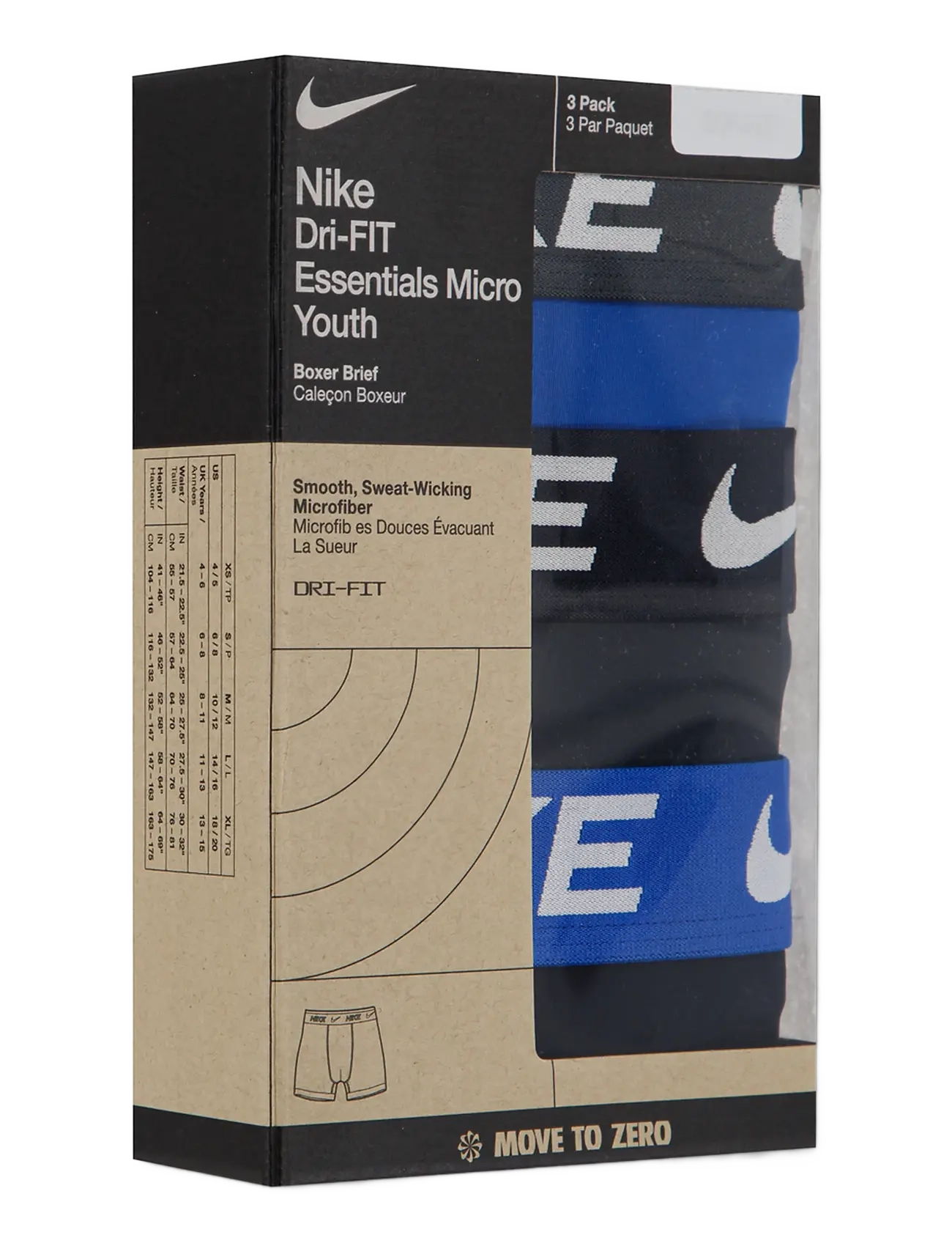Nike - NHB NHB ESSENTIAL MICRO 3PK BR - unterhosen - game royal - 3