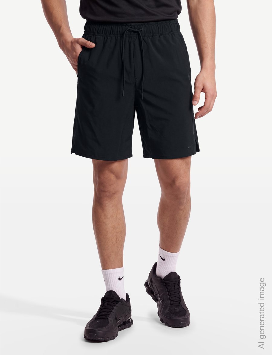 Nike - Nike Dri-Fit Unlimited Woven 7IN Short - træningsshorts - black/black/black - 3