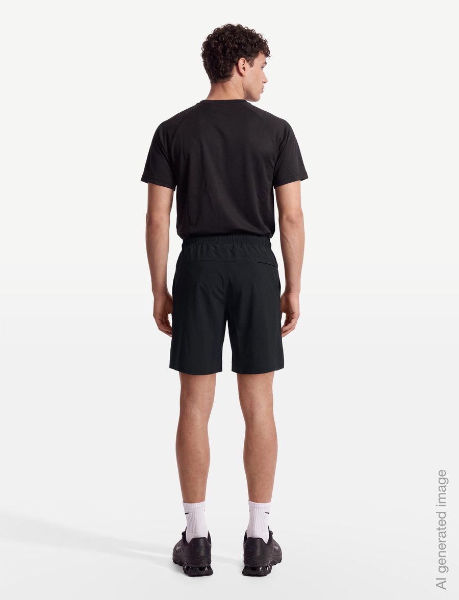 Nike - Nike Dri-Fit Unlimited Woven 7IN Short - træningsshorts - black/black/black - 4