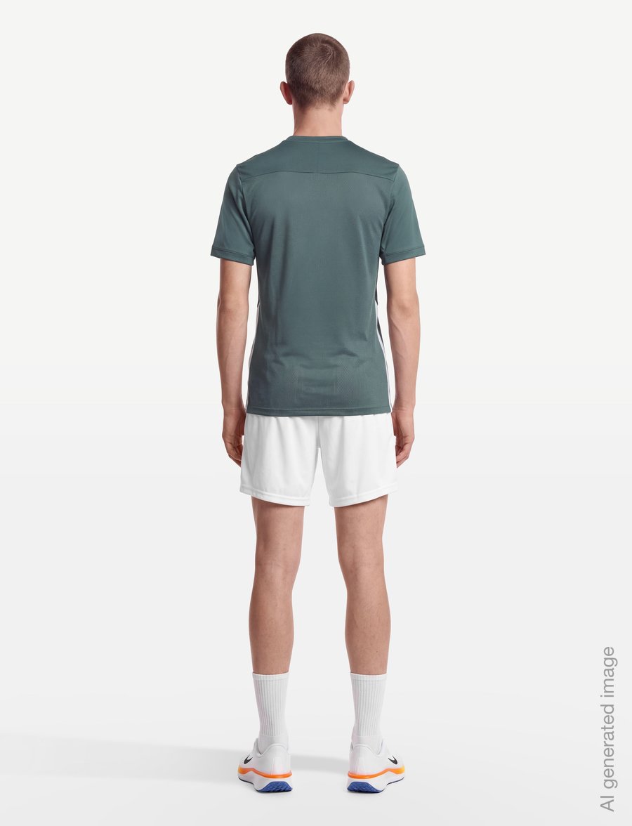 Nike - Nike Academy Dri-Fit SS - t-shirts - mineral slate/black/white/whit - 4
