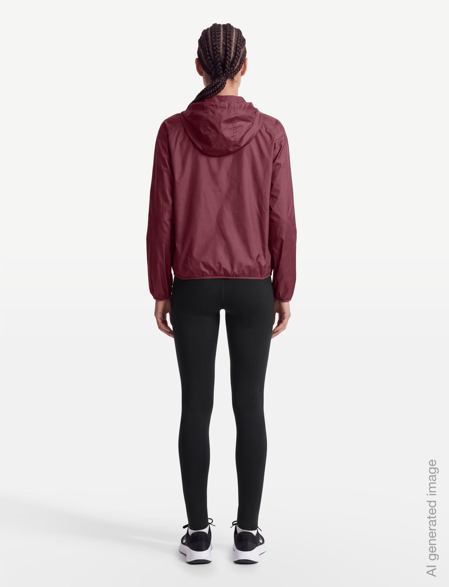 Nike - W NK TEMPO REPEL JKT - spordijakid - pink smoke/reflective silv - 4