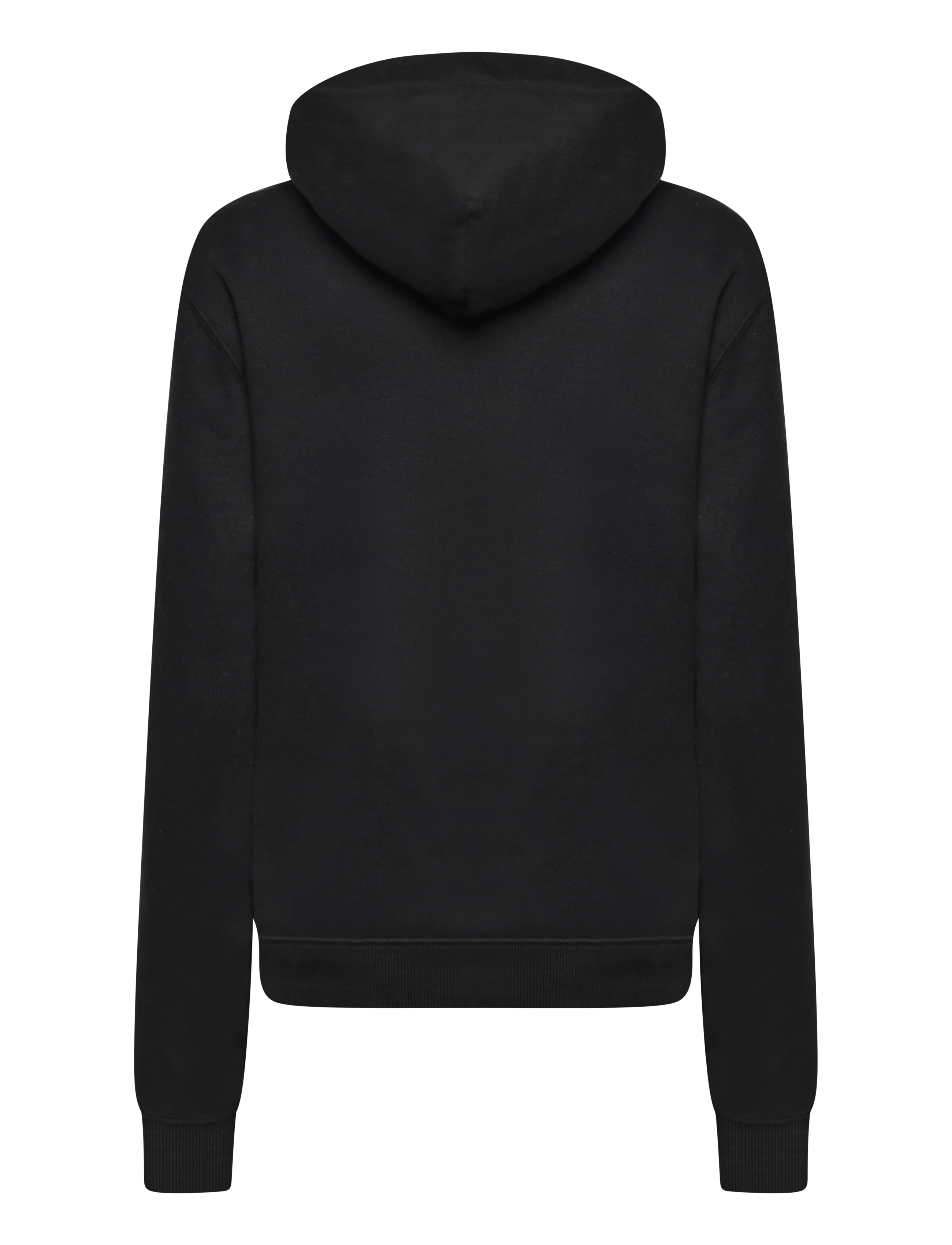 Nike - Da.-Kapuzensweat W NK STDO FLC MW STD PO - overdele - total black/sail - 1