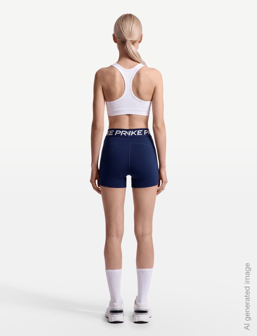 Nike - Nike Pro Dri-Fit 365 3IN Short - træningsshorts - midnight navy/white - 4