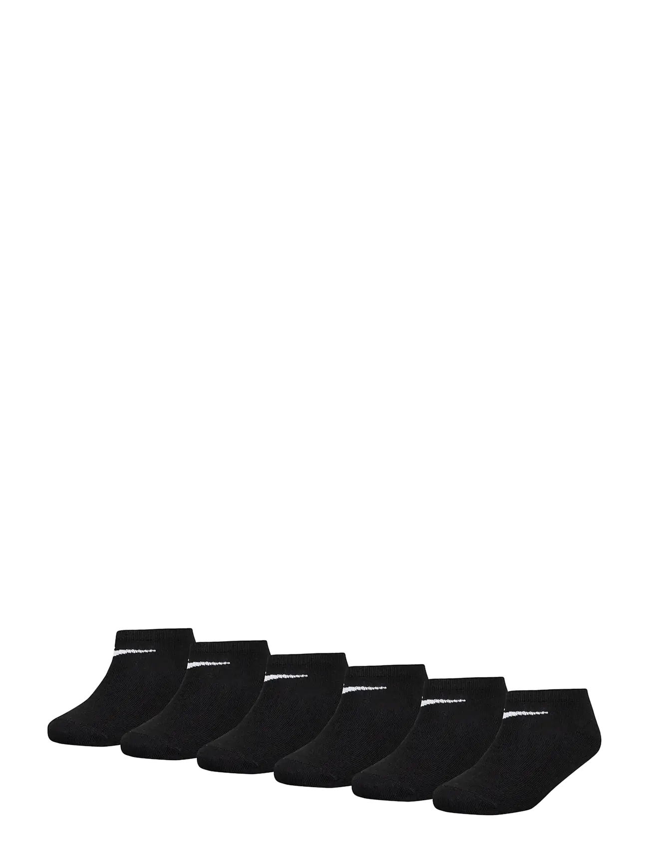 Nike NHN NIKE 6 PACK NO SHOW - Kleidung - BLACK / black