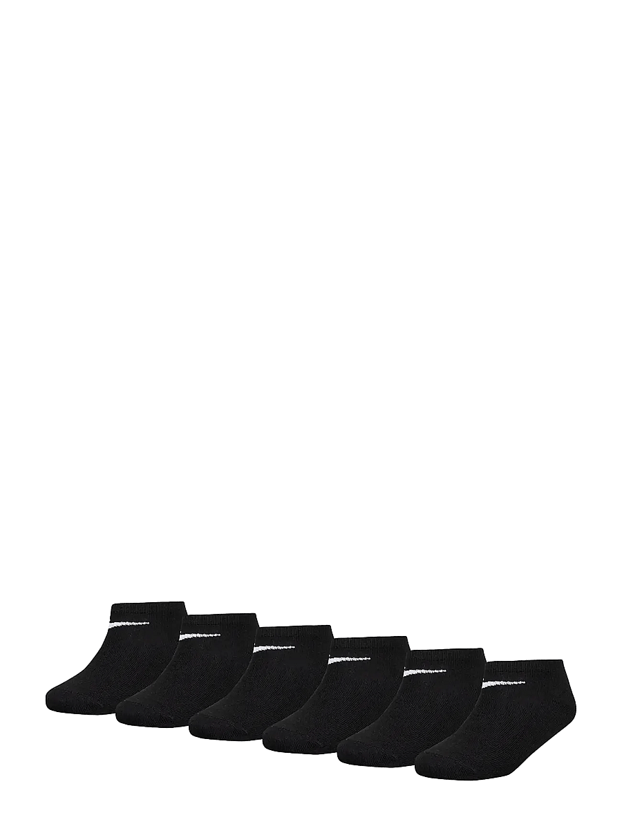 Nike - NHN NIKE 6 PACK NO SHOW - strumpor - black - 0