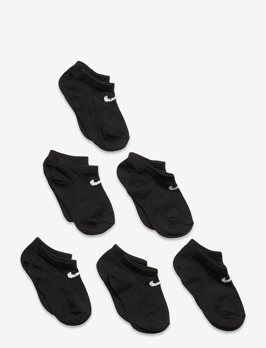 Nike - NHN NIKE 6 PACK NO SHOW - strümpfe - black - 0