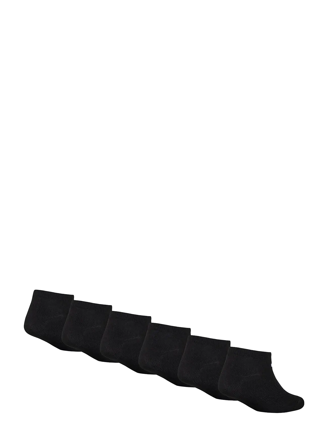 Nike - NHN NIKE 6 PACK NO SHOW - strumpor - black - 1