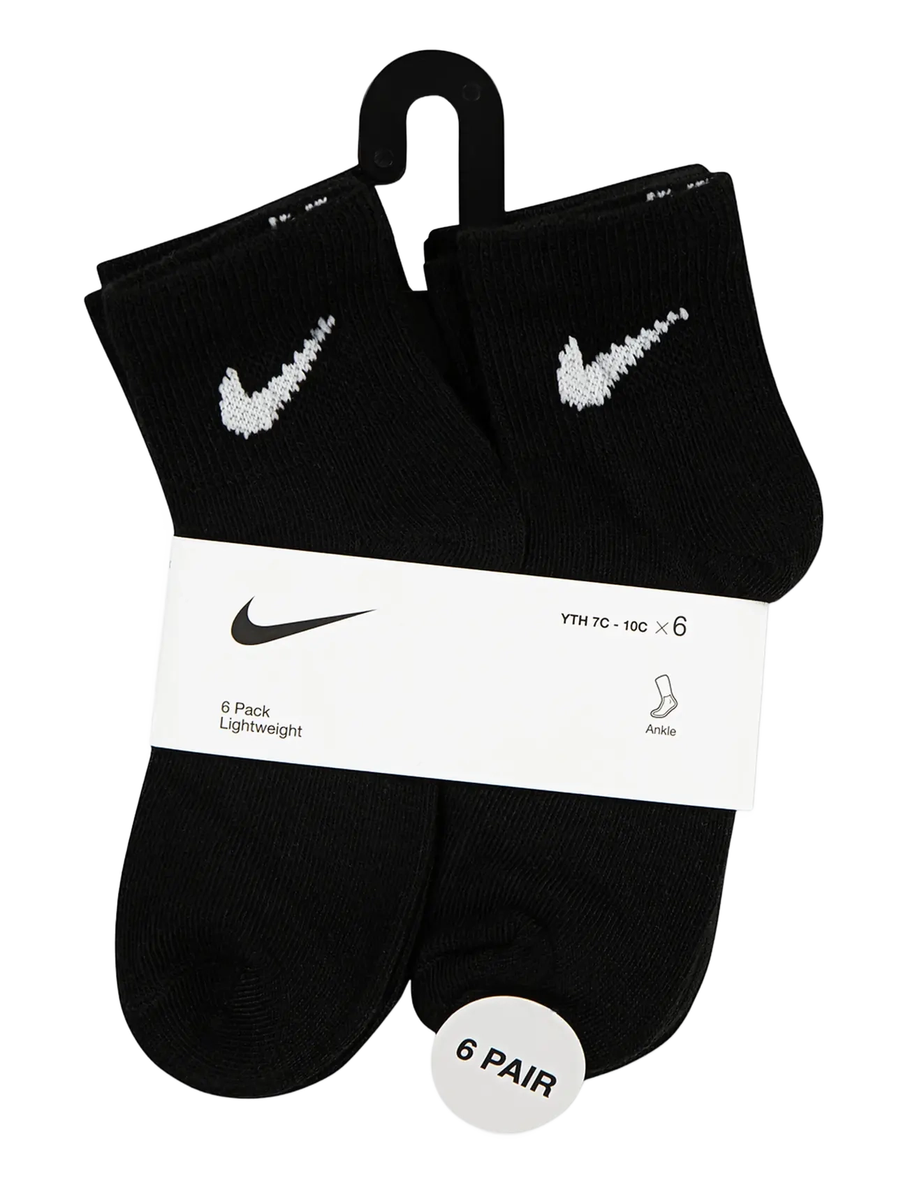 Nike - NHN NIKE COLORFUL PACK QUARTER - socks - black - 1