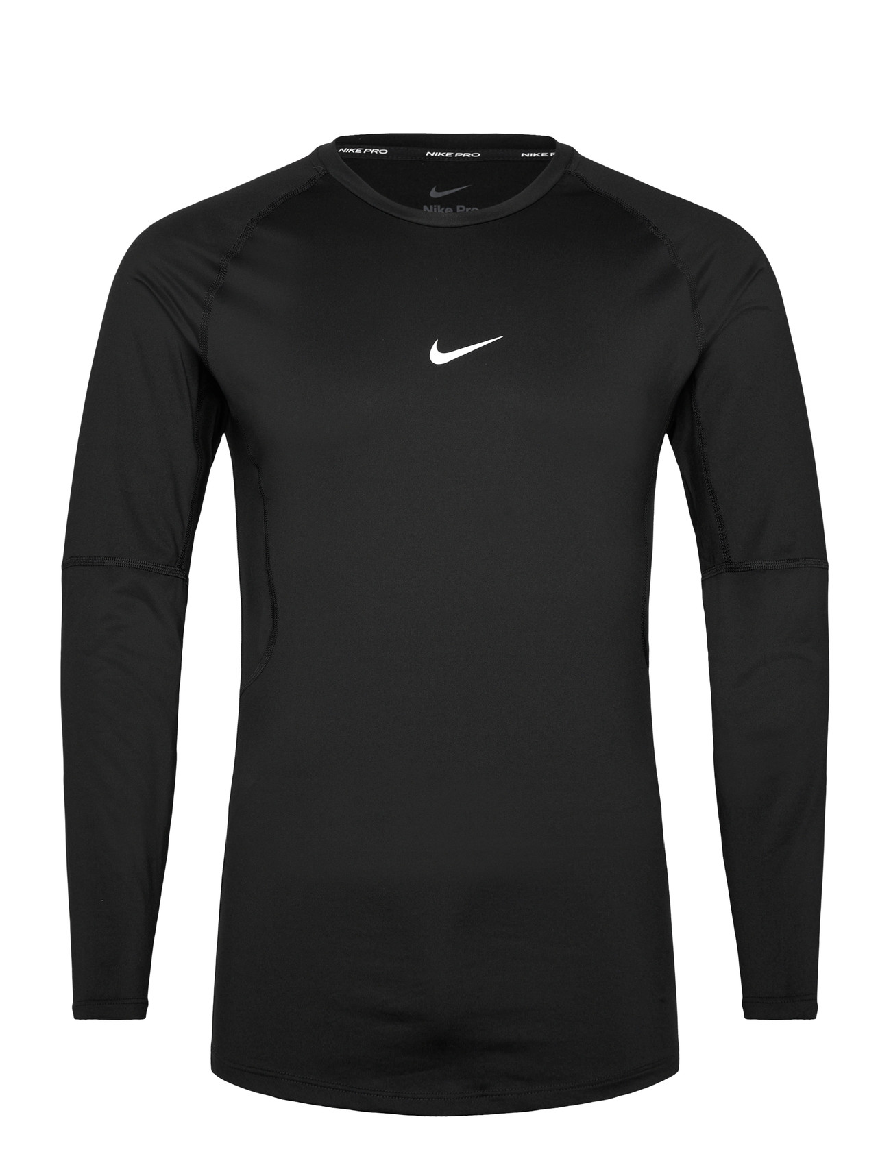 Pro Dri-FIT Tight Top Long Sleeve, treningsgenser, herre BLACK/WHITE