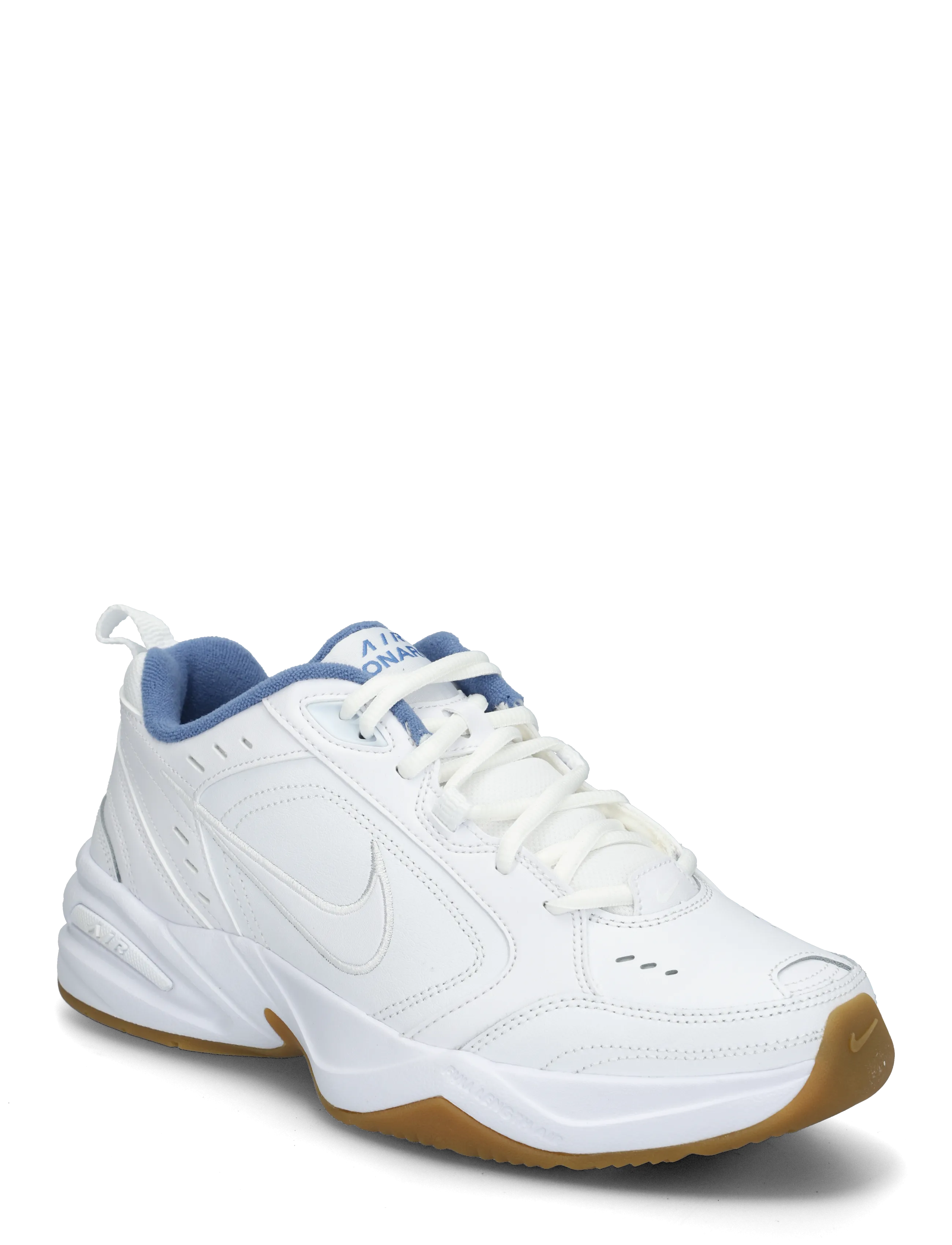 Nike NIKE AIR MONARCH IV - Sneaker - WHITE/WHITE-INDIGO STORM-GUM L / white