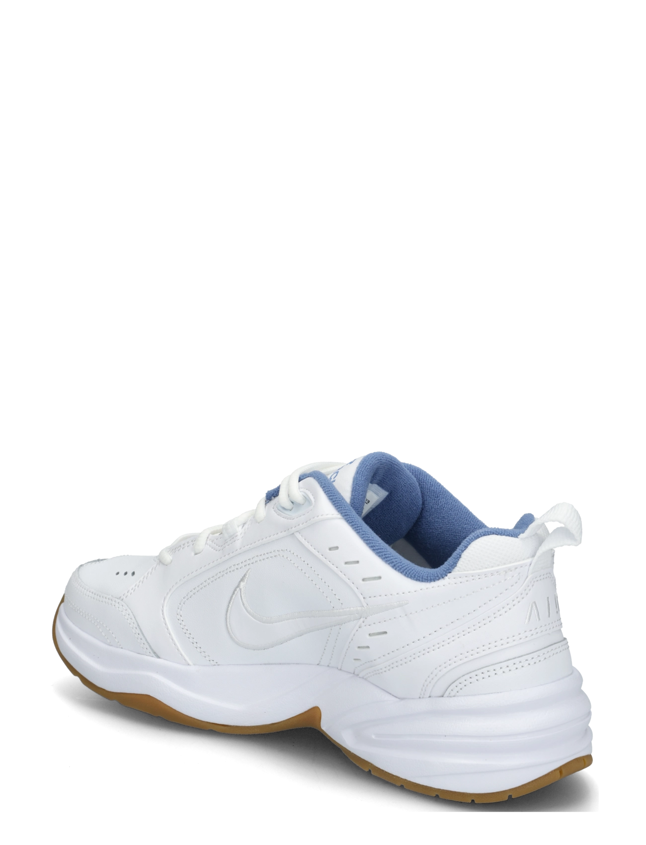 Nike - NIKE AIR MONARCH IV - white/white-indigo storm-gum l - 1