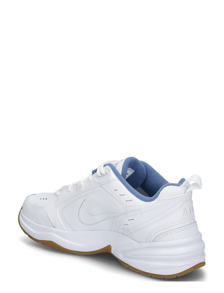 Nike - NIKE AIR MONARCH IV - lave sneakers - white/white-indigo storm-gum l - 1