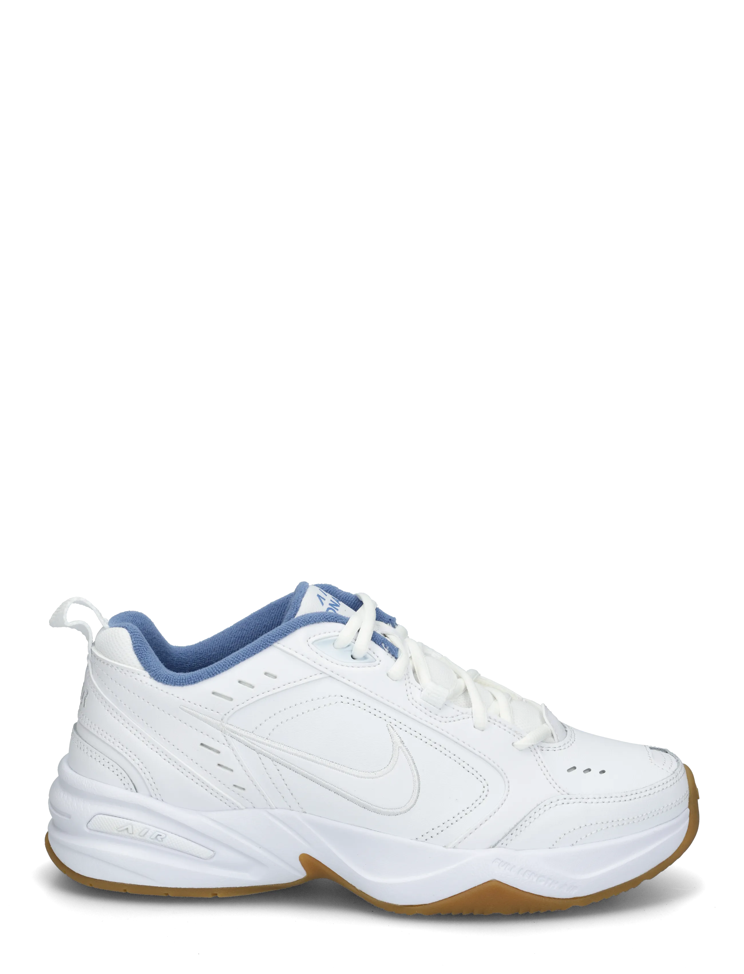 Nike - NIKE AIR MONARCH IV - låga sneakers - white/white-indigo storm-gum l - 2