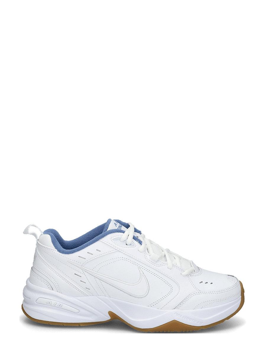 Nike - NIKE AIR MONARCH IV - lave sneakers - white/white-indigo storm-gum l - 2