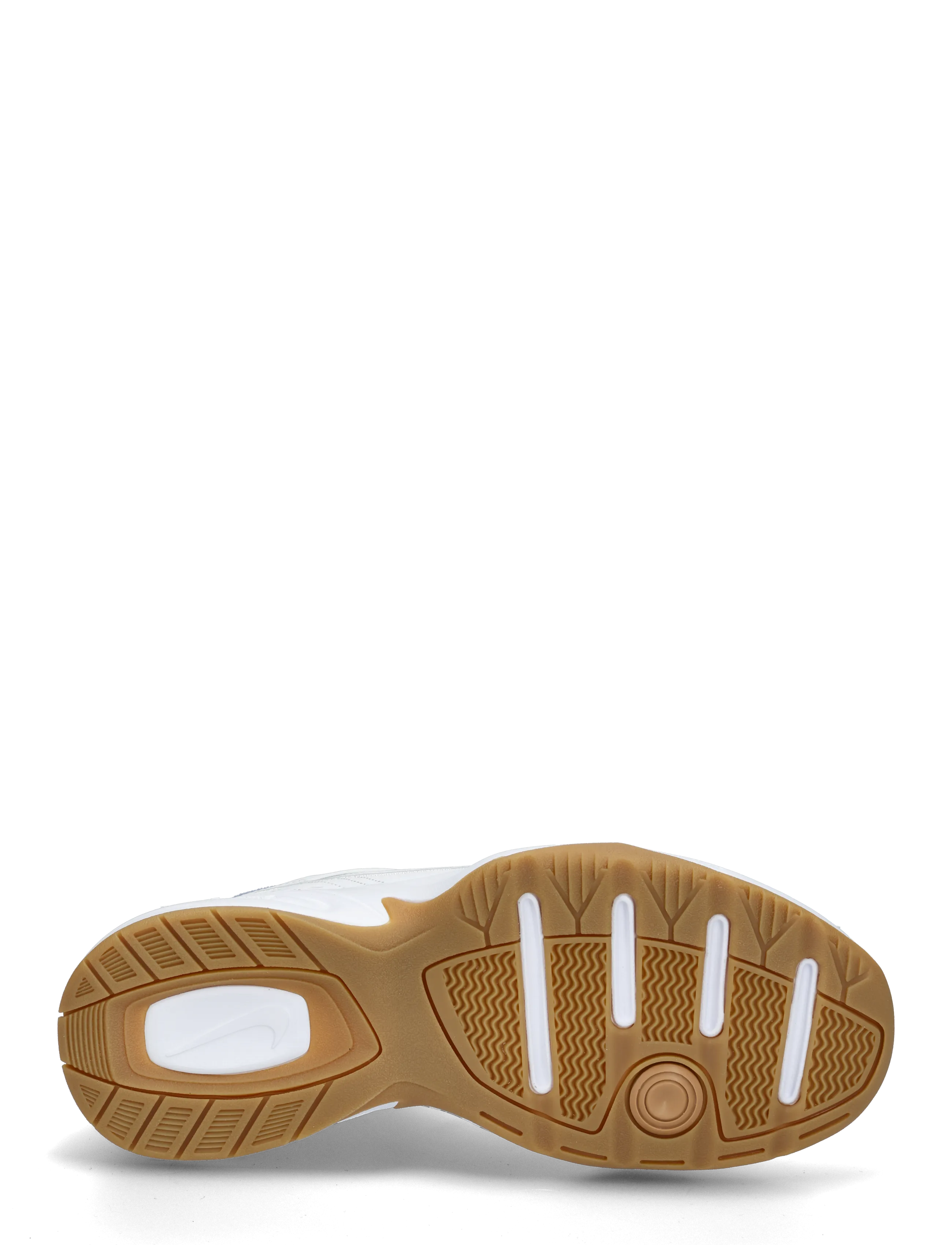 Nike - NIKE AIR MONARCH IV - låga sneakers - white/white-indigo storm-gum l - 4