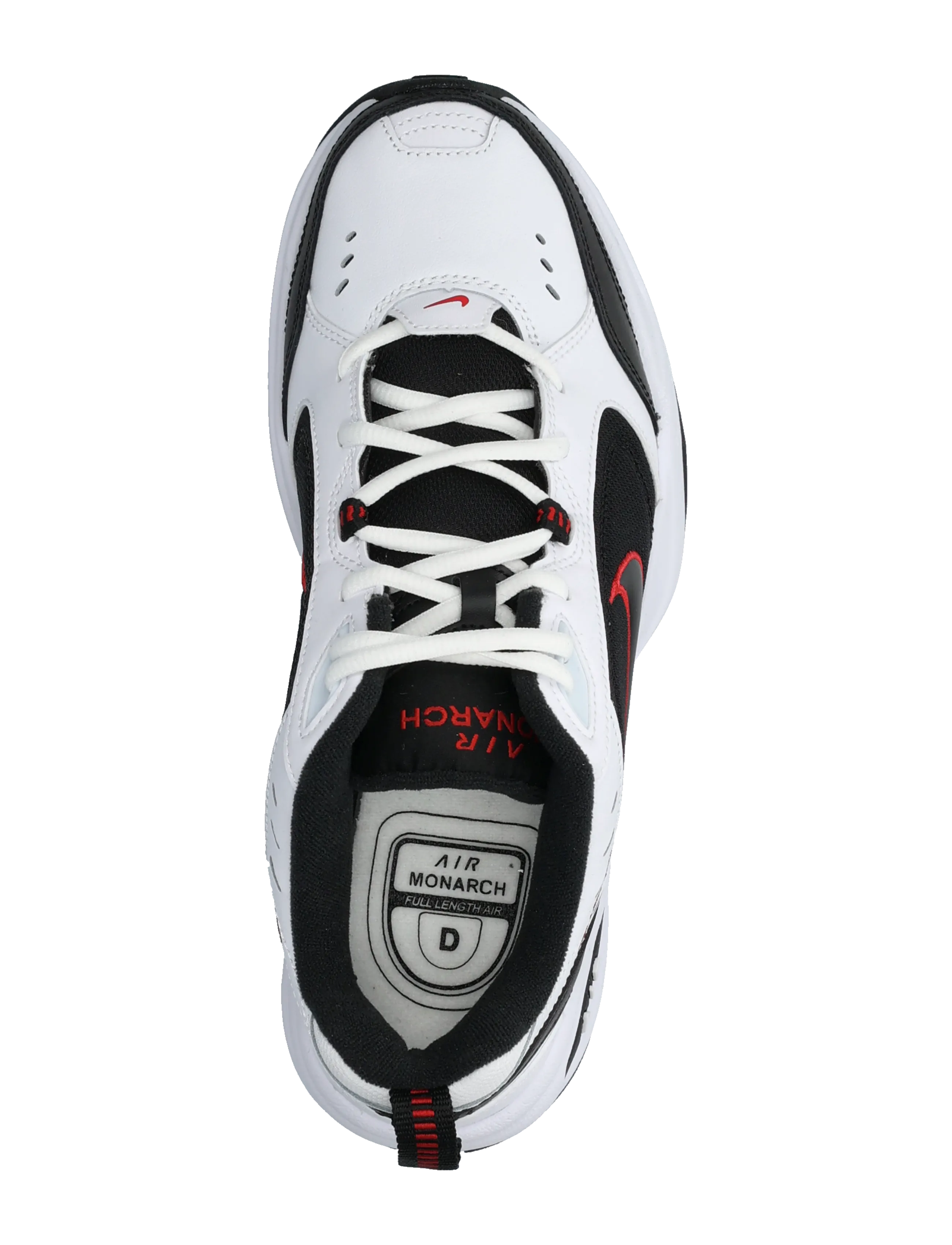 Nike - NIKE AIR MONARCH IV - låga sneakers - white/black - 3