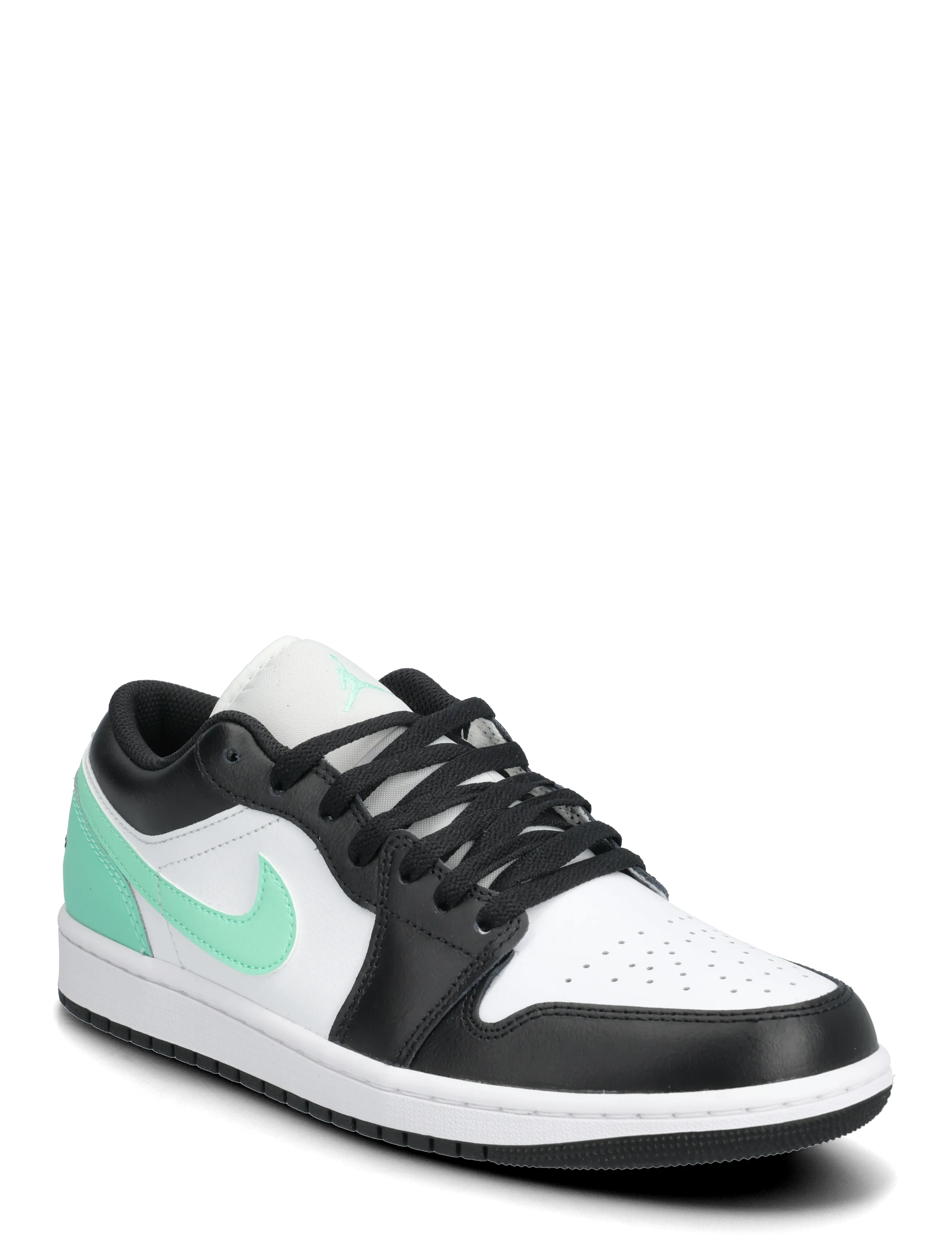 Air Jordan 1 Low - WHITE/BLACK-GREEN GLOW