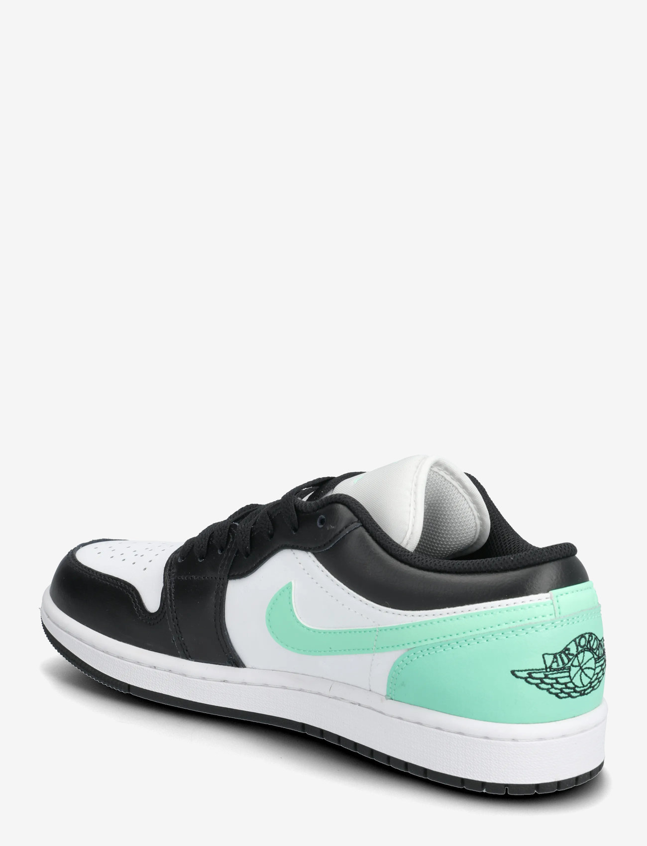 Nike - Air Jordan 1 Low - kõrge säärega tossud - white/black-green glow - 2