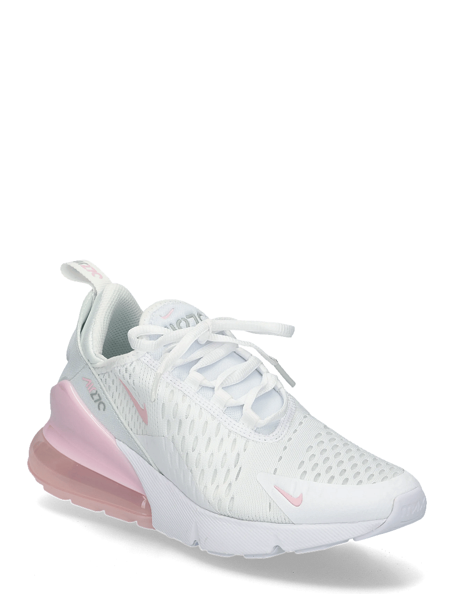 Nike - NIKE AIR MAX 270 (GS) - niedriger schnitt - white/pink foam -lt smoke grey - 0