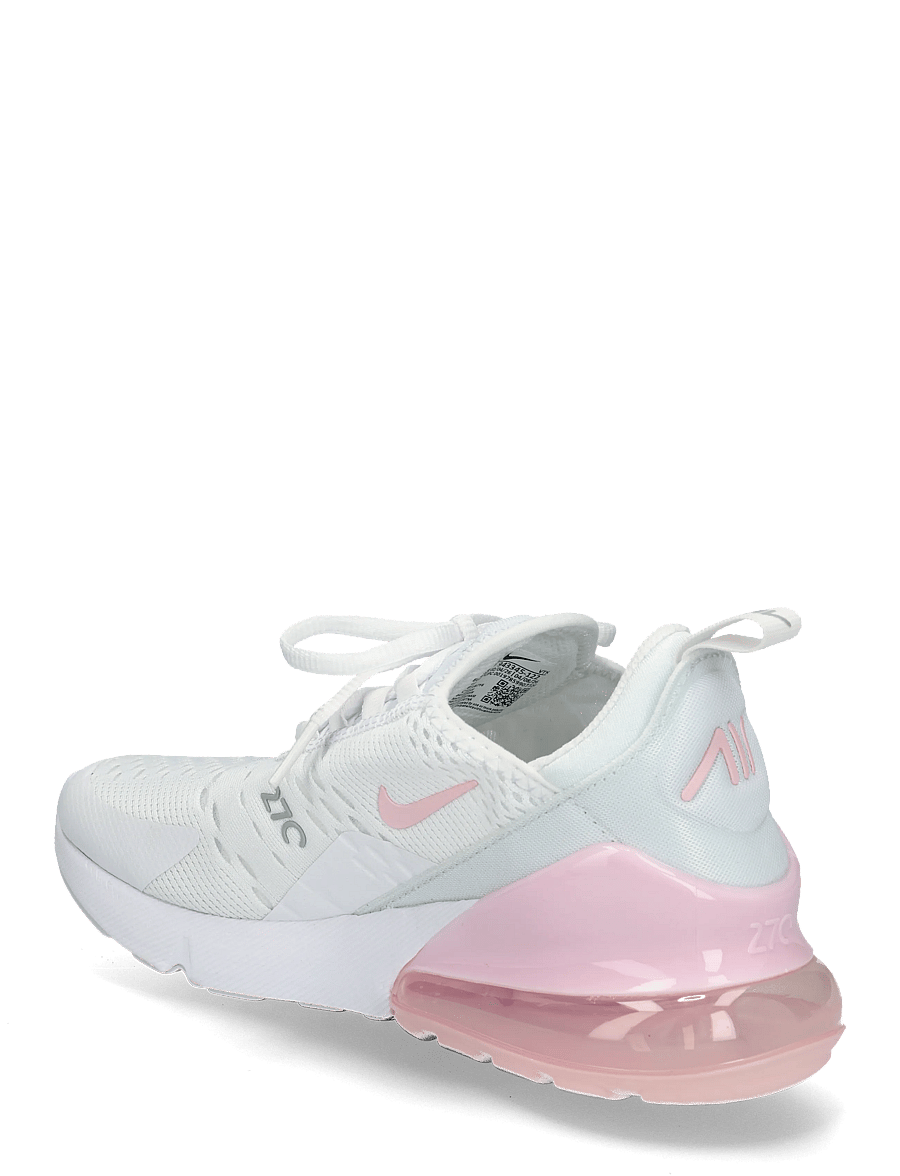 Nike - NIKE AIR MAX 270 (GS) - niedriger schnitt - white/pink foam -lt smoke grey - 1