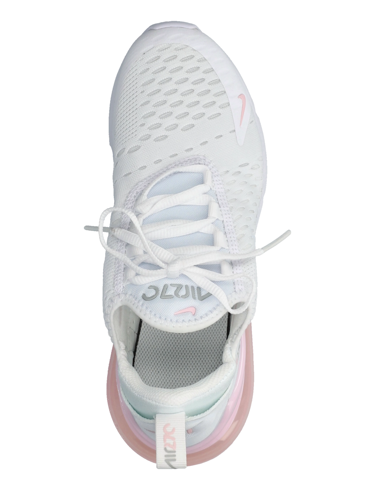 Nike - NIKE AIR MAX 270 (GS) - låga sneakers - white/pink foam -lt smoke grey - 3