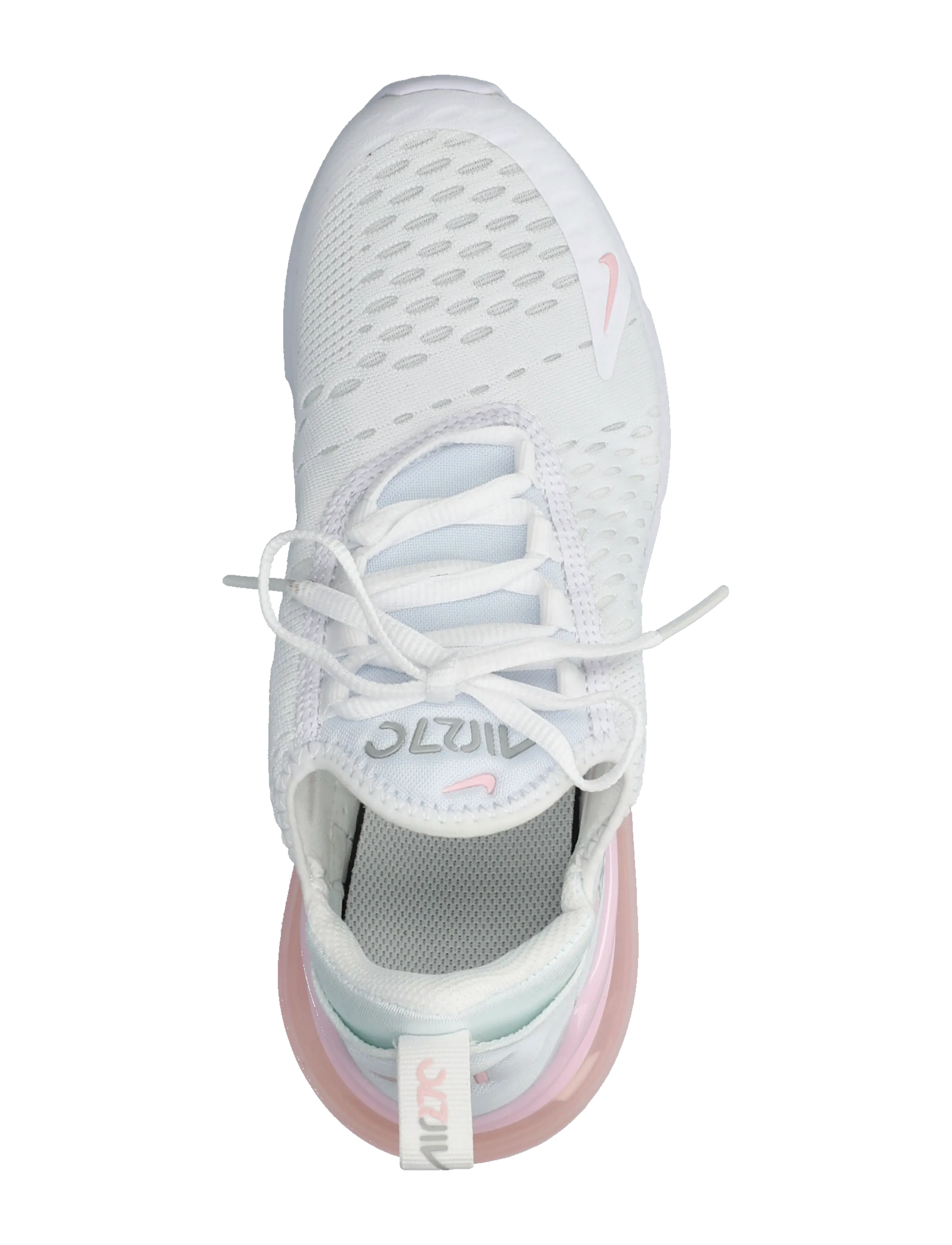 Nike - NIKE AIR MAX 270 (GS) - niedriger schnitt - white/pink foam -lt smoke grey - 3