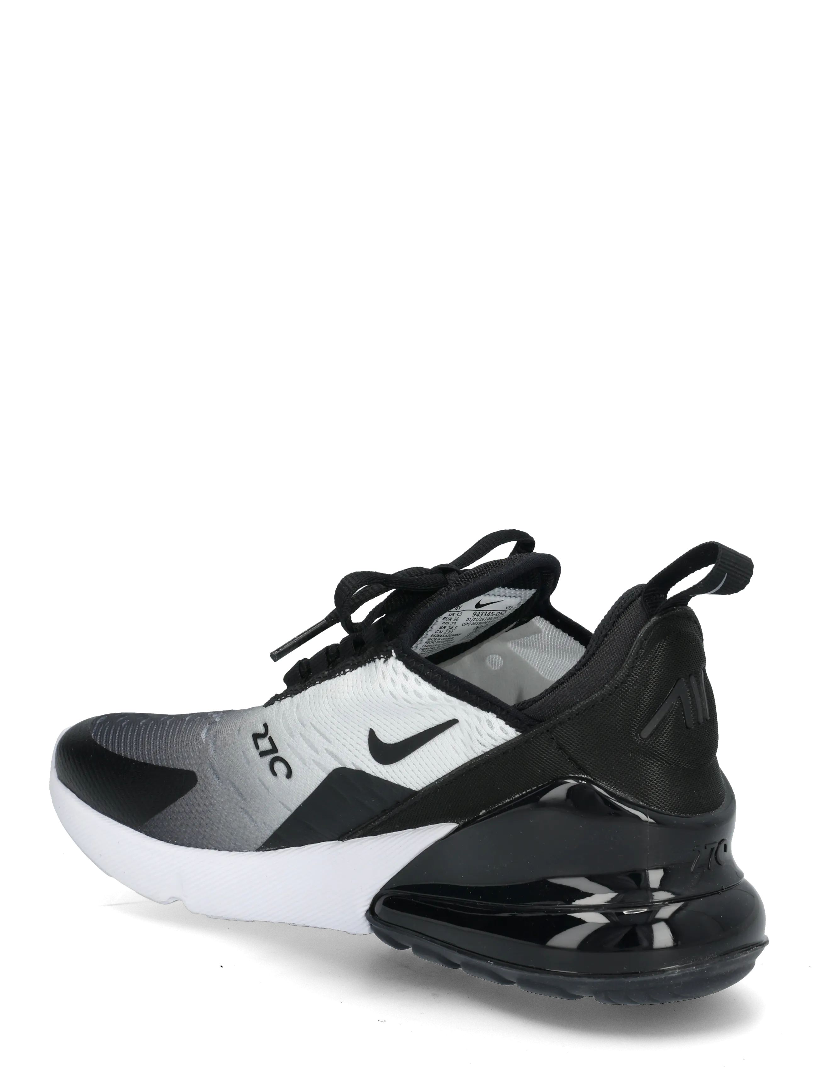 Nike - NIKE AIR MAX 270 (GS) - niedriger schnitt - black/black-white-cool grey - 1