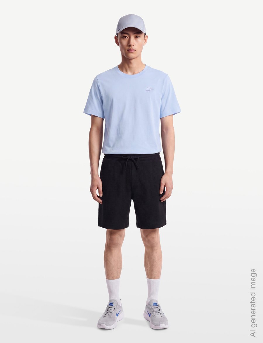 Nike - M NSW CLUB TEE - oberteile & t-shirts - hydrogen blue - 0