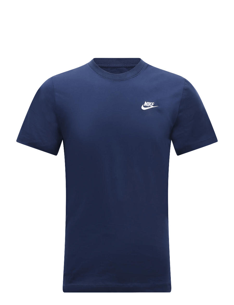 Nike - M NSW CLUB TEE - alussärgid ja t-särgid - midnight navy/white - 0