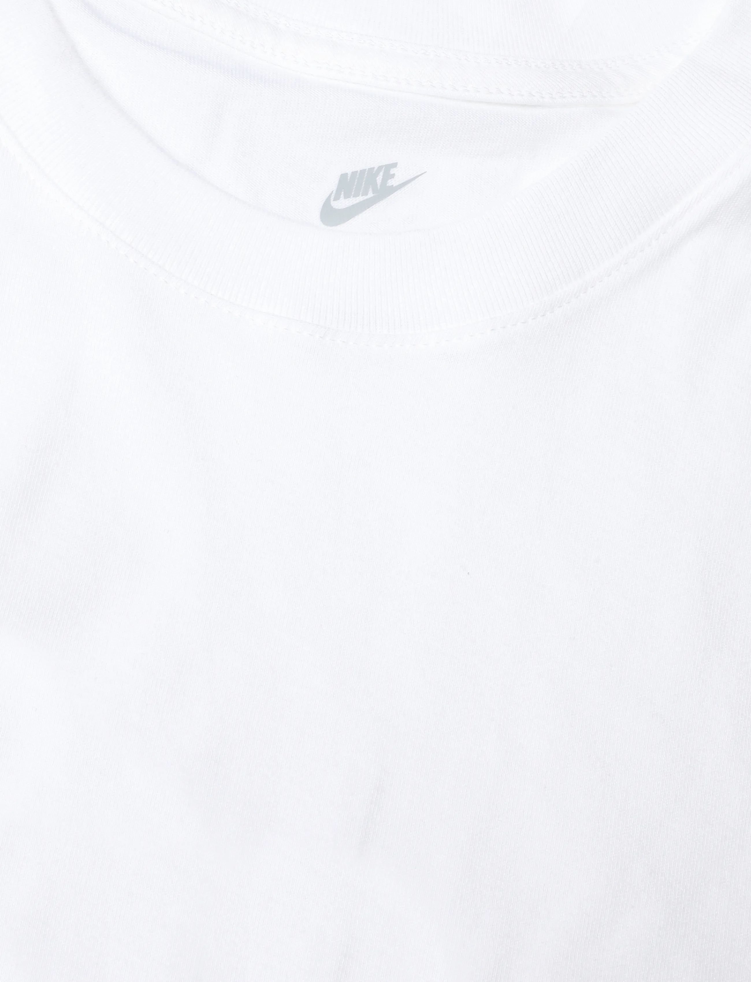 Nike - M NSW CLUB TEE - t-shirts - white/black - 2
