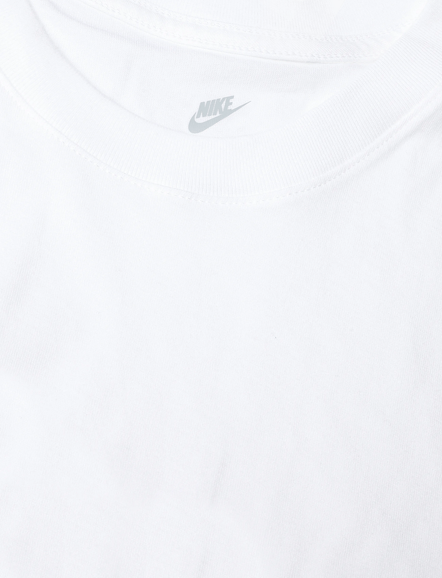 Nike - M NSW CLUB TEE - t-shirts - white/black - 2