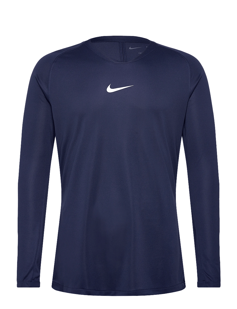 Nike - Nike DRI-FIT PARK JSY Long-sleeved - fodboldtrøjer - midnight navy/white - 0