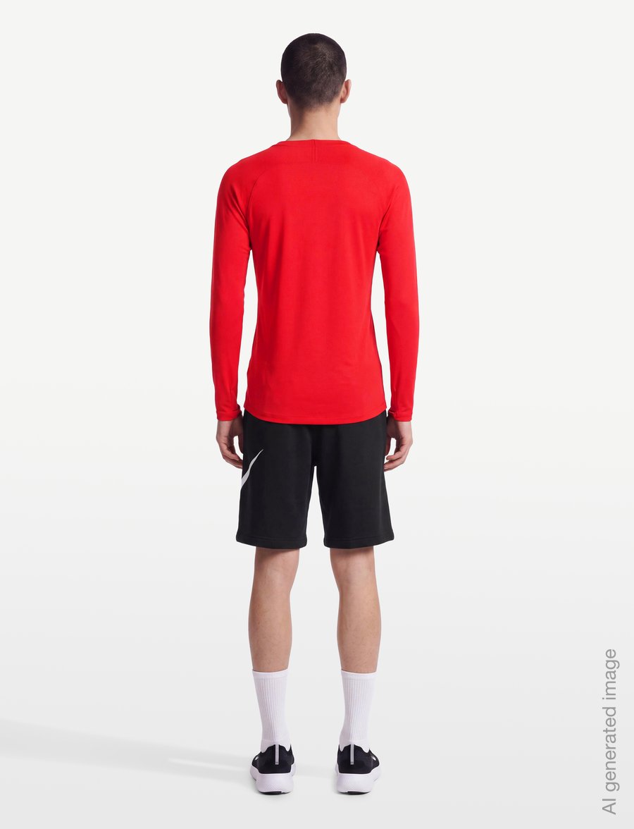 Nike - Nike DRI-FIT PARK First Layer - aluskihina kantavad alussärgid - university red/white - 4