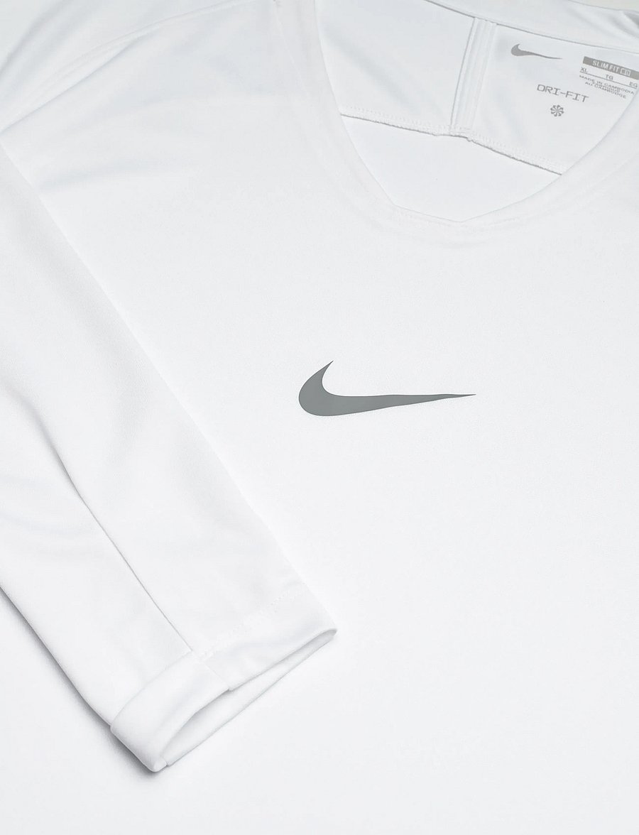 Nike - Nike DRI-FIT PARK JSY Long-sleeved - futbolo marškinėliai - white/cool grey - 2