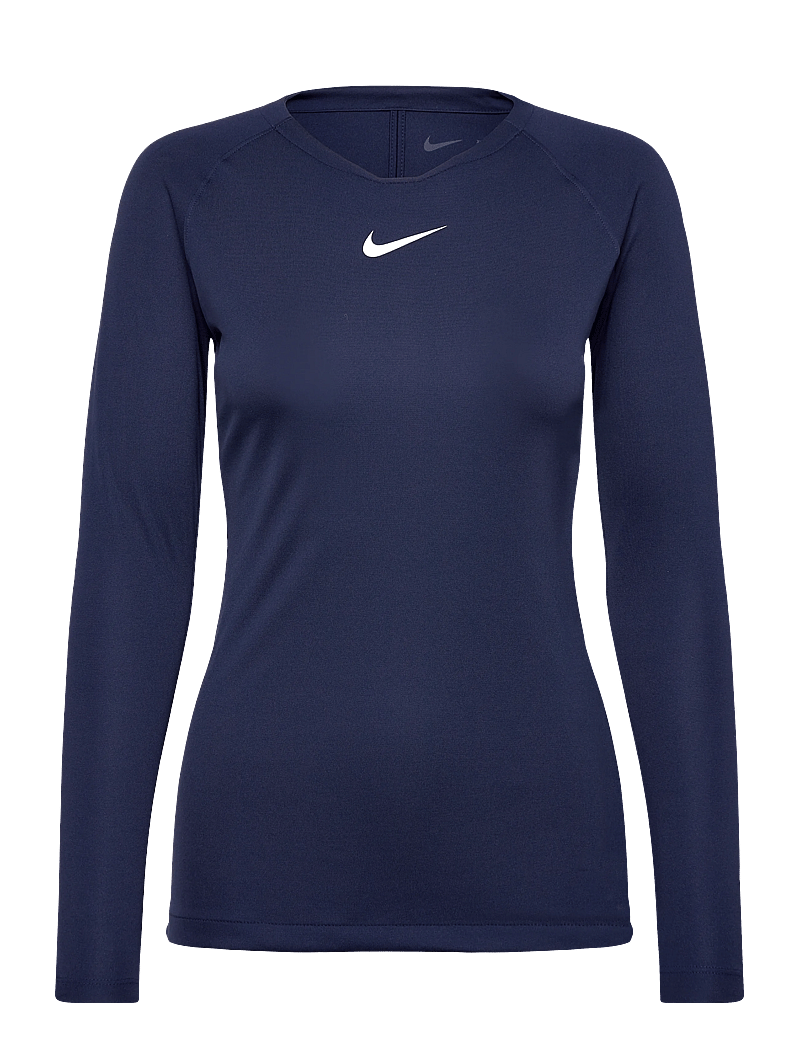 Nike - Nike Dri-FIT Park First Layer - langærmede t-shirts - midnight navy/white - 0