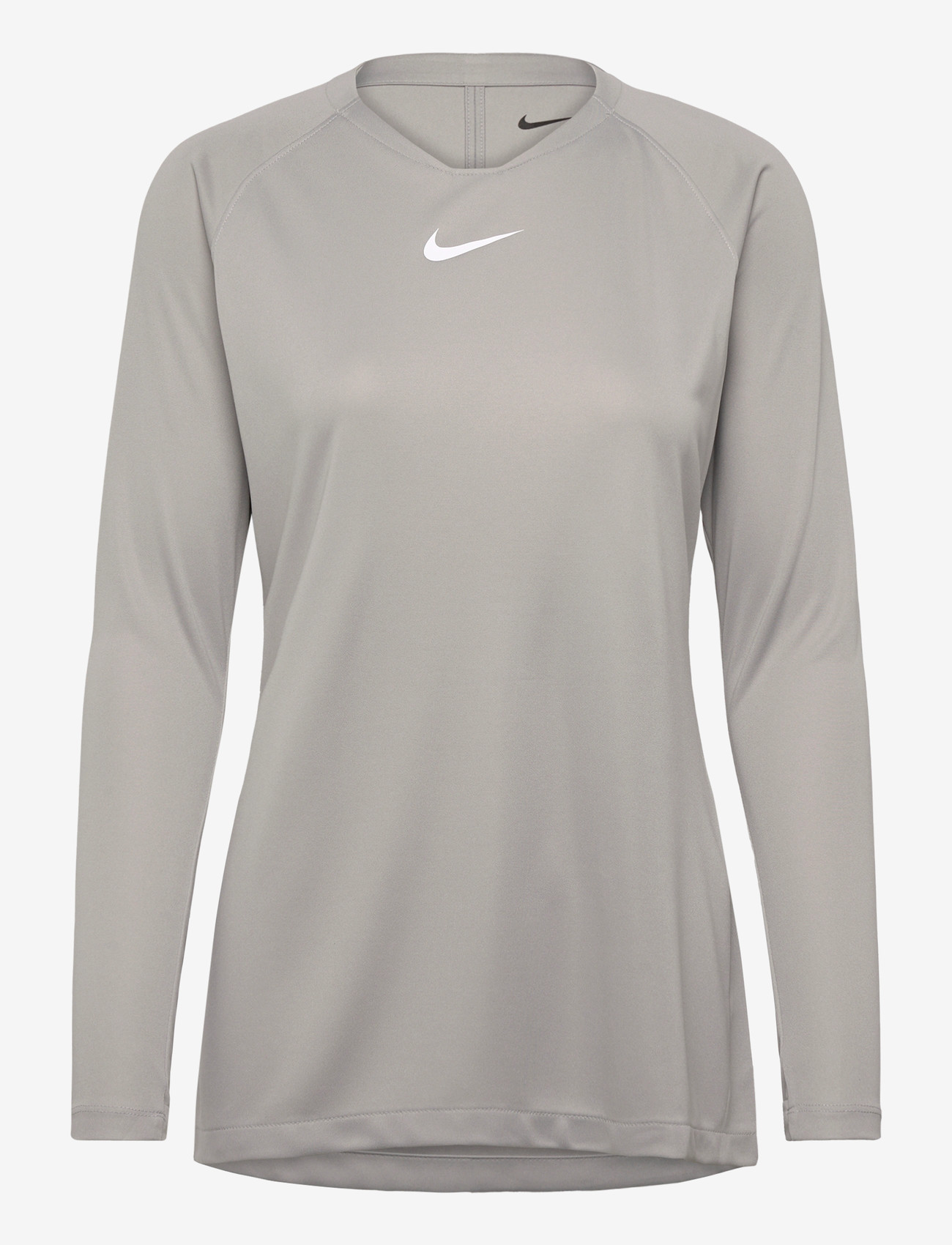 Nike - Nike Dri-FIT Park First Layer - langærmede t-shirts - pewter grey/white - 0