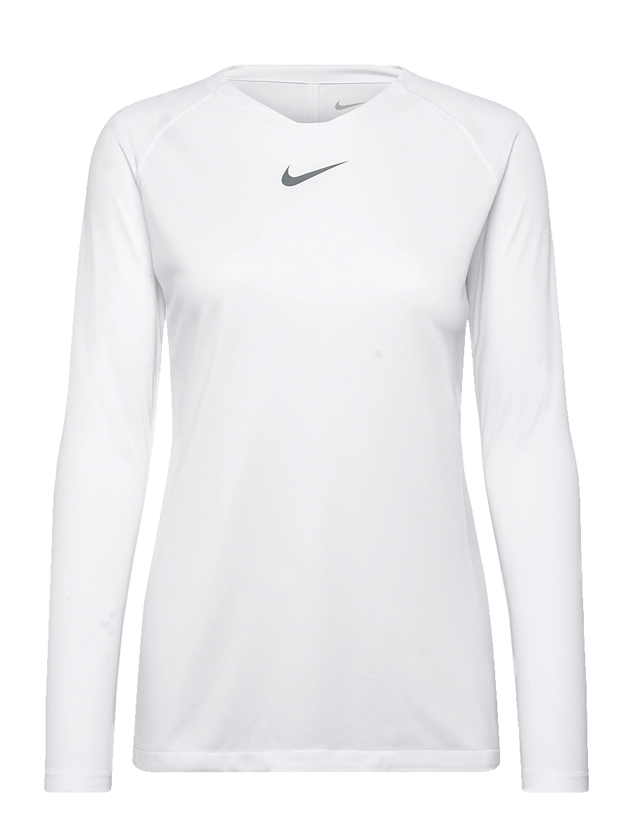 Nike - Nike Dri-FIT Park First Layer - langærmede t-shirts - white/cool grey - 0