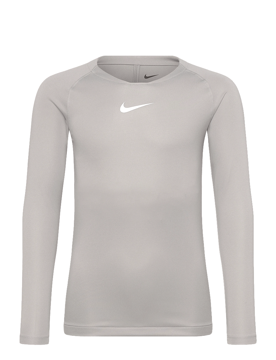 Nike - Nike DRI-FIT Park Jersey Long-Sleeved - spordisärgid - pewter grey/white - 0