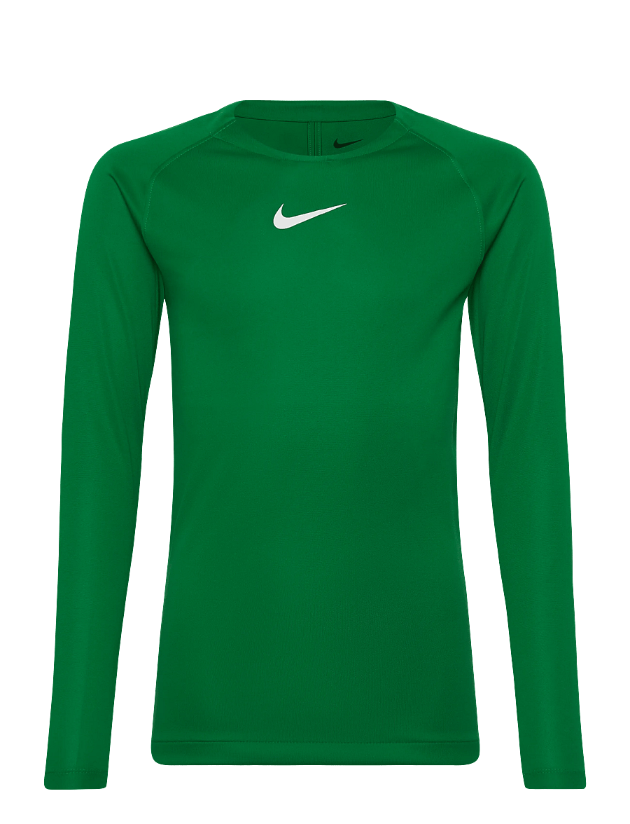 Nike - Nike DRI-FIT Park Jersey Long-Sleeved - sportinės palaidinukės - pine green/white - 0